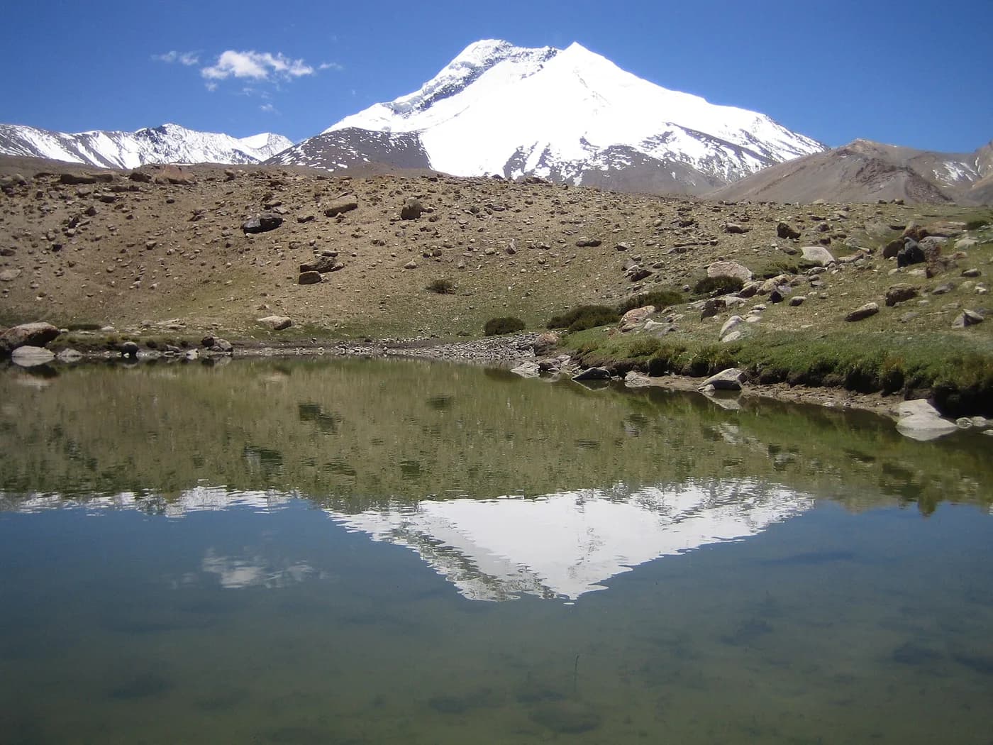 Kang Yatse 2 Expedition route photograph 1